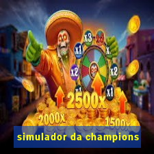 simulador da champions